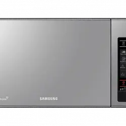 Microondas con grill - Samsung GE83X/XEC, 800W, 6 niveles, Modo Eco, 23 l, Espejo