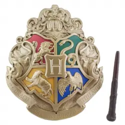 Paladone Lámpara Harry Potter Escudo Hogwarts y Varita