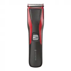 Remington MyGroom Cortapelos Negro/Rojo