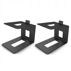 Vulkkano S4 Soportes para Altavoces Negros