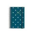 Agenda anual 2024 Miquelrius Caddy semana vista Polka Dots - catalán
