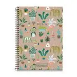 Agenda escolar 2023/2024 Miquelrius Activa semana vista Eco Plants Beige