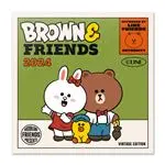 Calendario de pared 2024 Erik 30x30 Line Friends