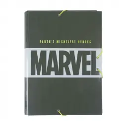 Carpeta Marvel A4 Verde (24 X 34 X 4 Cm)