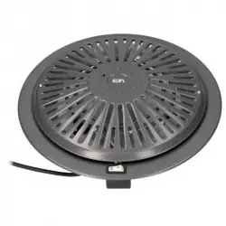 EDM Brasero Eléctrico 900W Negro
