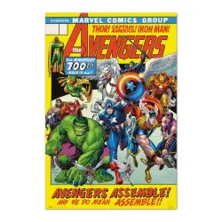 Erik Editores Marvel Avengers 100th Issue Poster 91.5x61 Cm