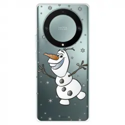 Funda Para Honor Magic5 Lite Oficial De Disney Olaf Transparente - Frozen