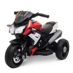 Homcom Moto Eléctrica con Bocina Rojo