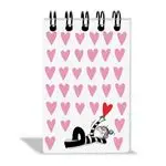 Libreta periodista Busquets La Volátil corazones