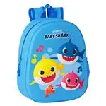 Mochila 3D Safta adaptable a carro Baby Shark