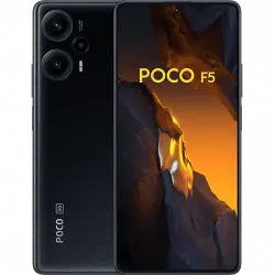 Móvil - POCO F5, Negro, 256GB, 12GB RAM, 6.67" FHD+ AMOLED DotDIsplay, Snapdragon® 7+ Gen 2, 5000mAh, Android