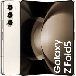 Móvil - Samsung Galaxy Z Fold5 5G, 256GB, 12GB RAM, Crema, 7.6" QXGA+, Plegable, Qualcomm Snapdragon, 4400 mAh, Android 13