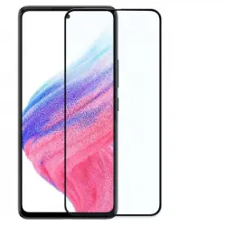 OcioDual Protector de Pantalla Templado con Borde Negro para Samsung Galaxy A53 5G/a52s 5G/a52 5G/a33 5G