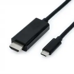 Value Cable USB-C 3.1 a HDMI 4K 60hz Macho/Macho 2m Negro