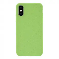 4-OK Funda Ecológica Biodegradable Verde para IPhone X/XS