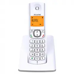 Alcatel F530 Teléfono Fijo Inalámbrico Blanco/Gris