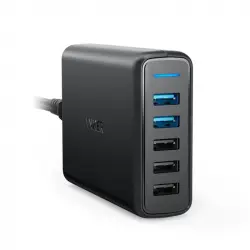 Anker PowerPort Speed 5 Cargador Carga Rápida Negro