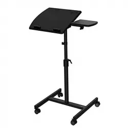 Approx APPSVP01 Soporte Móvil Regulable para Proyector y Portátil Negro