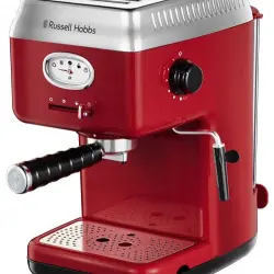 Cafetera Espresso Retro Russell Hobbs Rojo