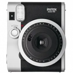 Cámara instantánea - Fujifilm Fuji Instax Mini 90 Bk, 62x46mm, Negro