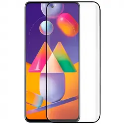 Cool Protector Pantalla Cristal Templado Full 3D Negro para Samsung Galaxy M31s