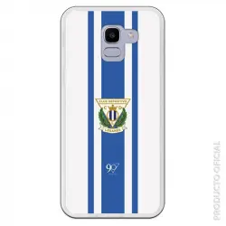 Funda Oficial Leganés Blanquiazul Ss18-19 Samsung Galaxy J6 2018