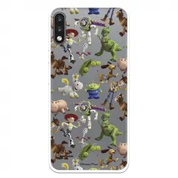 Funda Para Lg K22 Oficial De Disney Muñecos Toy Story Siluetas - Toy Story
