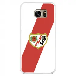Funda Para Samsung Galaxy S7 Edge Del Rayo Vallecano Escudo - Licencia Oficial Rayo Vallecano
