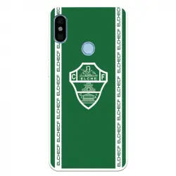 Funda Para Xiaomi Redmi Note 5 Pro Del Elche Cf Escudo Fondo Verde Escudo Fondo Verde - Licencia Oficial Elche Cf