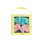 Mr Wonderful Set de 2 coleteros Scrunchie para tus recogidos - Aguacate