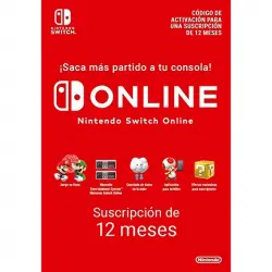 Nintendo Switch Online Suscripción Individual 12 Meses (365 Días) Nintendo eShop