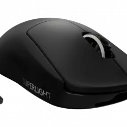 Ratón gaming - Logitech Pro X Superlight, Inalámbrico, Para eSport/PC/Mac, Sensor Hero 25K, 25.600 DPI, Negro