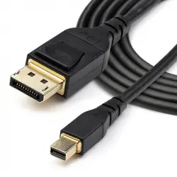 Startech Cable MiniDisplayPort a DisplayPort 1.4 8K Macho/Macho 2m Negro