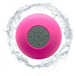 Unotec Altavoz Bluetooth para Ducha Rosa