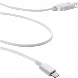 Adaptador USB para iPhone 5 - CellularLine, blanco