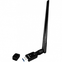 Adaptador Wi-Fi USB - D-Link DWA-185, WiFi 5, 867 Mbps, MU-MIMO, Negro