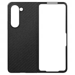Carcasa Para Samsung Galaxy Z Fold 5 Efecto Fibra De Carbono Diseño 2 Partes