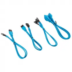 Corsair Kit de Extensión del Panel Frontal Delantero 30cm Azul