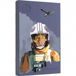 Disco duro externo - Seagate Firecuda Star Wars Luke Skywalker, 2 TB, USB, Negro