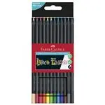 Estuche Faber-Castell 12 lápices color Black Edition