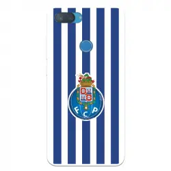 Funda Para Xiaomi Mi 8 Lite Del Fútbol Club Oporto Escudo Rayas - Licencia Oficial Fútbol Club Oporto