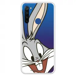 Funda Para Xiaomi Redmi Note 8t Oficial De Warner Bros Bugs Bunny Silueta Transparente - Looney Tunes