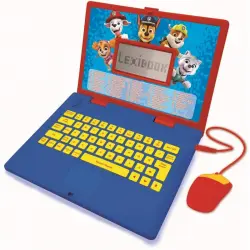 Lexibook Laptop Bilingüe Educativo Patrulla Canina 120 Actividades