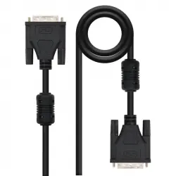 Nanocable Cable DVI 18+1 Single Link Macho/Macho 1.8m Negro