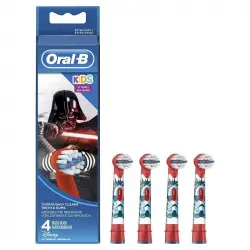 Oral-B Recambio de Cabezal Braun Oral-B Star Wars 4 Unidades