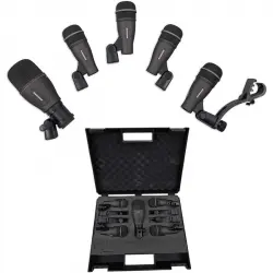 Samson DK705 Kit 5 Micrófonos Profesionales