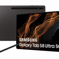 Tablet - Samsung Galaxy TAB S8 Ultra 5G, 128GB, Negro, WiFi+Cellular, 14.6" WQXGA+, 8GB RAM, SD™898, Android12