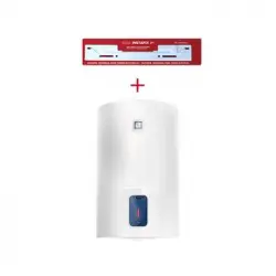Termo Eléctrico, Ariston, Lydos R 80 Litros + Soporte De Pared Instafix, Vertical