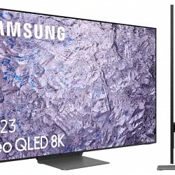 TV Neo QLED 85" - Samsung TQ85QN800CTXXC, UHD 8K, Neural Quantum Processor Miles de mini LEDs, Smart TV, Gaming Hub, DVB-T2 (H.265), Titan Black