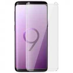 Avizar Protector Cristal Templado con Bordes Curvos para Samsung Galaxy S9 Plus